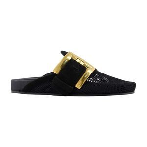 Anthem Mules - Balmain - Suede - Black